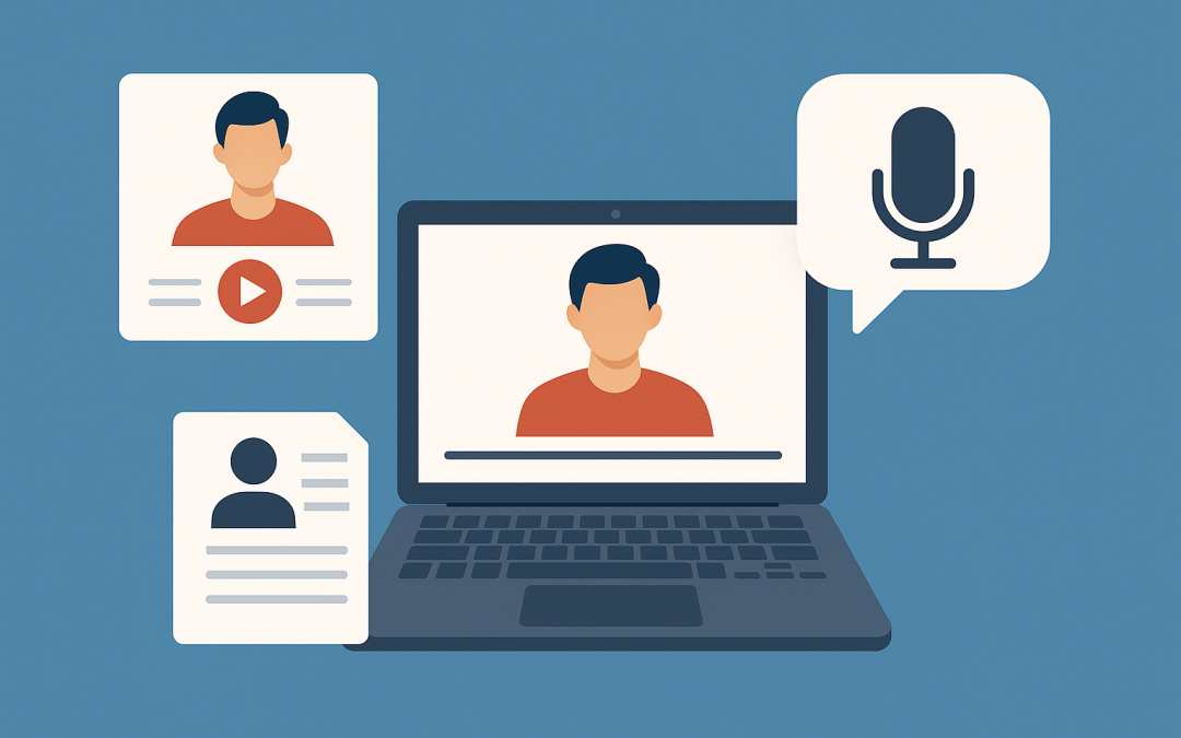 CV vidéo et CV audio