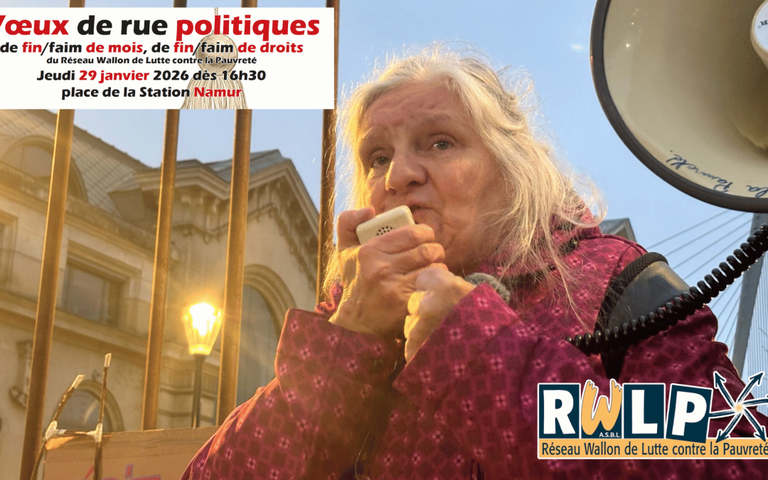 Vœux de rue 2026 : quand la fin du mois devient une fin de droits